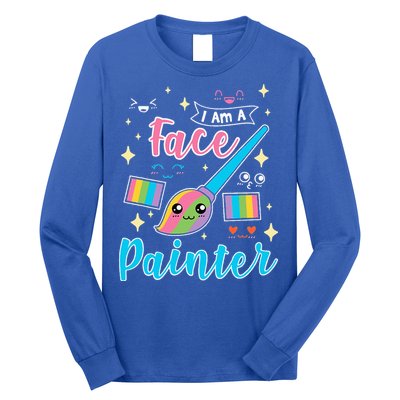 Face Painter Gift For Makeup Artist Long Sleeve Shirt