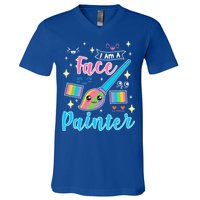 Face Painter Gift For Makeup Artist V-Neck T-Shirt