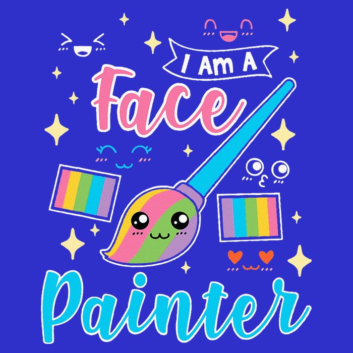 Face Painter Gift For Makeup Artist V-Neck T-Shirt
