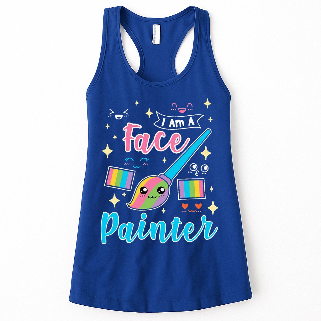 Face Painter Gift For Makeup Artist Womens Tank Top