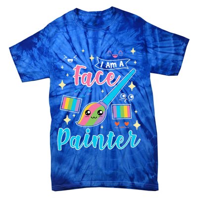 Face Painter Gift For Makeup Artist Tie-Dye T-Shirt
