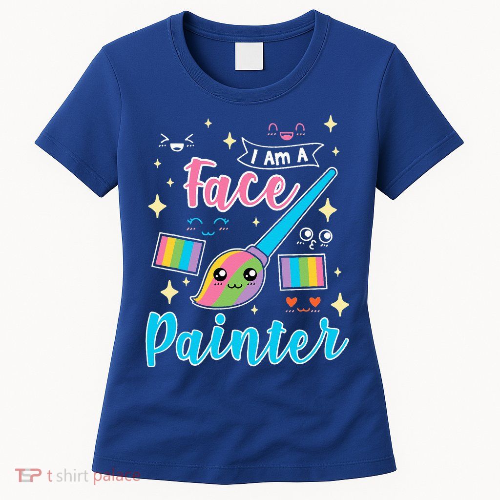 Face Painter Gift For Makeup Artist Womens T-Shirt