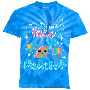 Face Painter Gift For Makeup Artist Kids Tie-Dye T-Shirt