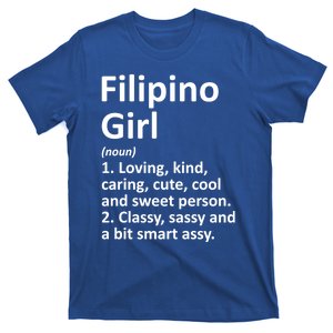 Filipino Philippines Gift Funny Country Roots Descent Gift T-Shirt