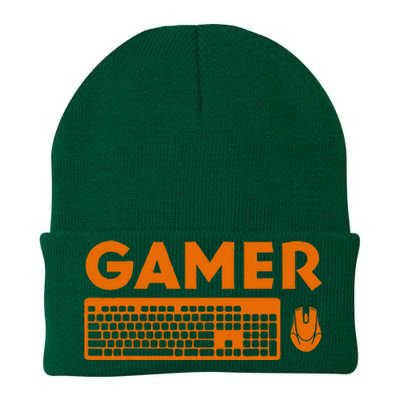 Funny Pc Gamer Keyboard Video Computer Gaming Lovers Outfit Knit Cap Winter Beanie