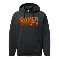 Funny Pc Gamer Keyboard Video Computer Gaming Lovers Outfit Performance Fleece Hoodie