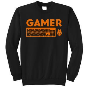 Funny Pc Gamer Keyboard Video Computer Gaming Lovers Outfit Sweatshirt