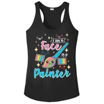 Face Painter Gift For Makeup Artist Ladies PosiCharge Competitor Racerback Tank