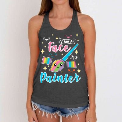 Face Painter Gift For Makeup Artist Women's Knotted Racerback Tank