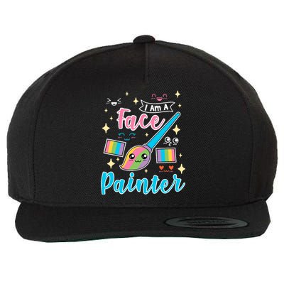 Face Painter Gift For Makeup Artist Wool Snapback Cap