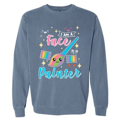 Face Painter Gift For Makeup Artist Garment-Dyed Sweatshirt