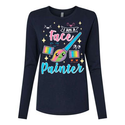 Face Painter Gift For Makeup Artist Womens Cotton Relaxed Long Sleeve T-Shirt