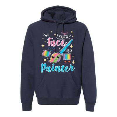 Face Painter Gift For Makeup Artist Premium Hoodie