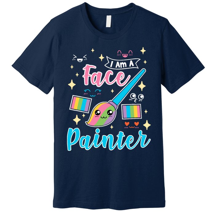 Face Painter Gift For Makeup Artist Premium T-Shirt