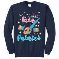 Face Painter Gift For Makeup Artist Tall Sweatshirt