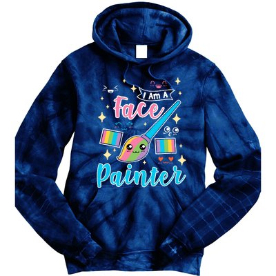 Face Painter Gift For Makeup Artist Tie Dye Hoodie