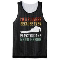 Funny Plumber Gifts For Retro Plumbing Mesh Reversible Basketball Jersey Tank