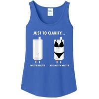 Funny Plumber Hot Water Heater Plumbing Dad Joke Gift Ladies Essential Tank