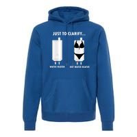 Funny Plumber Hot Water Heater Plumbing Dad Joke Gift Premium Hoodie