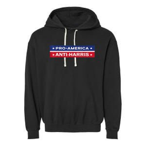 Fkh Political Humor F Kamala Harris Conservative Republican Garment-Dyed Fleece Hoodie