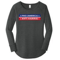 Fkh Political Humor F Kamala Harris Conservative Republican Women's Perfect Tri Tunic Long Sleeve Shirt