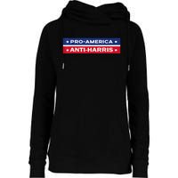 Fkh Political Humor F Kamala Harris Conservative Republican Womens Funnel Neck Pullover Hood