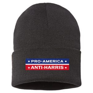 Fkh Political Humor F Kamala Harris Conservative Republican Sustainable Knit Beanie