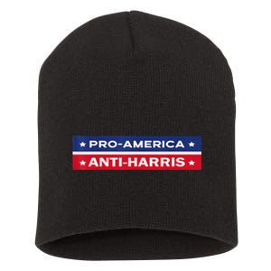 Fkh Political Humor F Kamala Harris Conservative Republican Short Acrylic Beanie