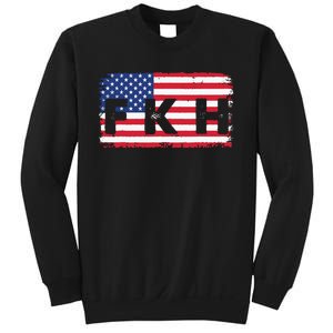 Fkh Political Humor F Kamala Harris Conservative Republican Sweatshirt