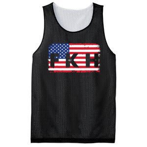 Fkh Political Humor F Kamala Harris Conservative Republican Mesh Reversible Basketball Jersey Tank