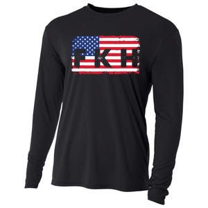 Fkh Political Humor F Kamala Harris Conservative Republican Cooling Performance Long Sleeve Crew