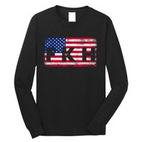 Fkh Political Humor F Kamala Harris Conservative Republican Pro Trump 2024 Long Sleeve Shirt