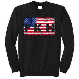 Fkh Political Humor F Kamala Harris Conservative Republican Pro Trump 2024 Sweatshirt