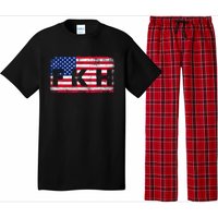 Fkh Political Humor F Kamala Harris Conservative Republican Pro Trump 2024 Pajama Set