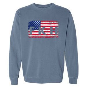 Fkh Political Humor F Kamala Harris Conservative Republican Pro Trump 2024 Garment-Dyed Sweatshirt