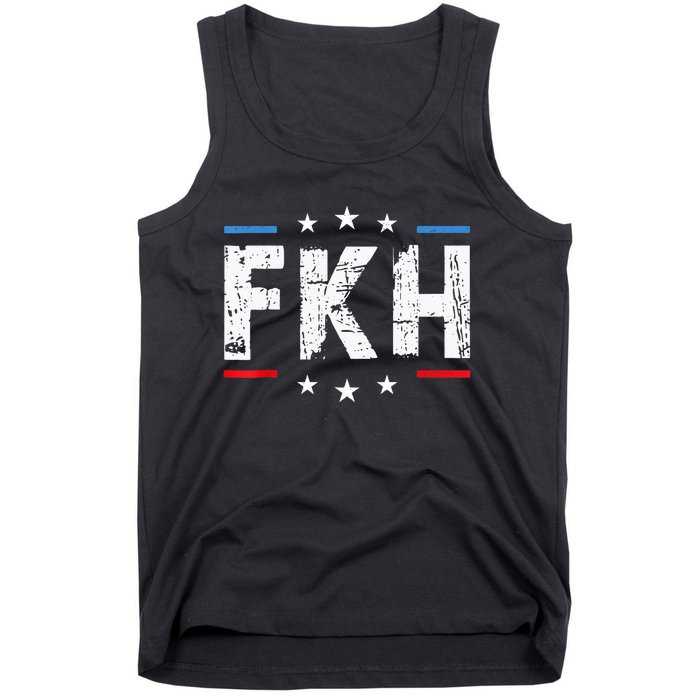 Fkh Political Humor F Kamala Harris Conservative Republican Tank Top