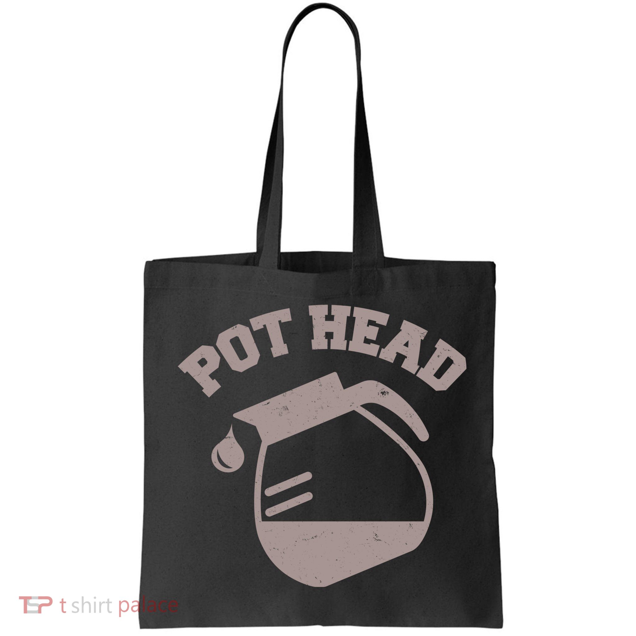 Funny Pot Head Coffee Lover Bag