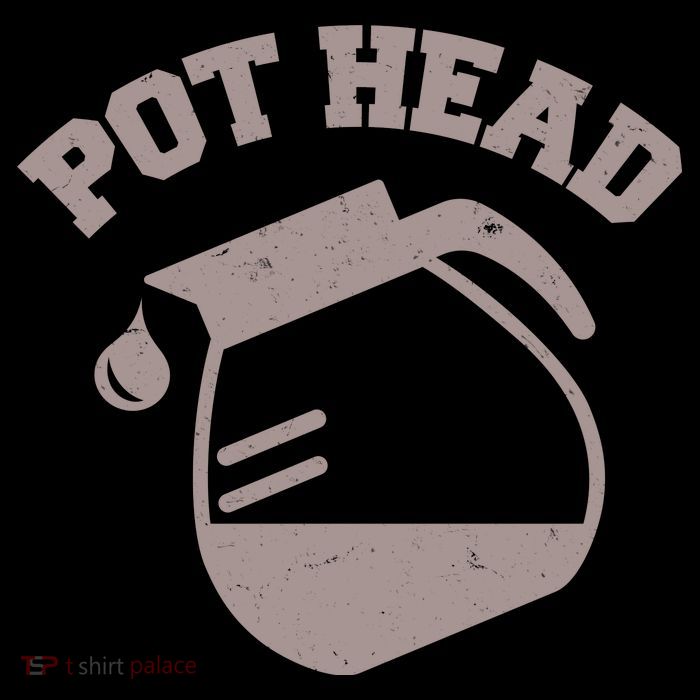 Funny Pot Head Coffee Lover Bag