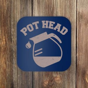 Funny Pot Head Coffee Lover Coaster