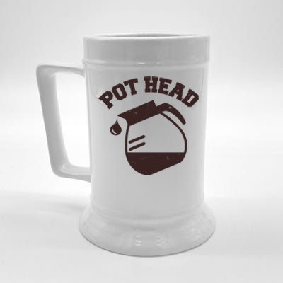 Funny Pot Head Coffee Lover Beer Stein