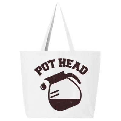 Funny Pot Head Coffee Lover 25L Jumbo Tote