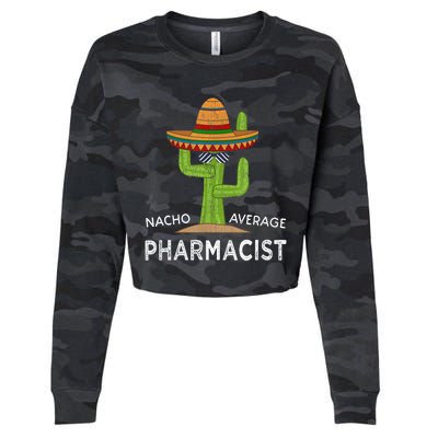 Fun Pharmacy Humor Saying | Funny Pharmacist Cropped Pullover Crew