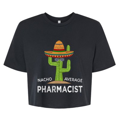 Fun Pharmacy Humor Saying | Funny Pharmacist Bella+Canvas Jersey Crop Tee