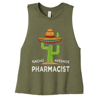 Fun Pharmacy Humor Saying | Funny Pharmacist Women's Racerback Cropped Tank