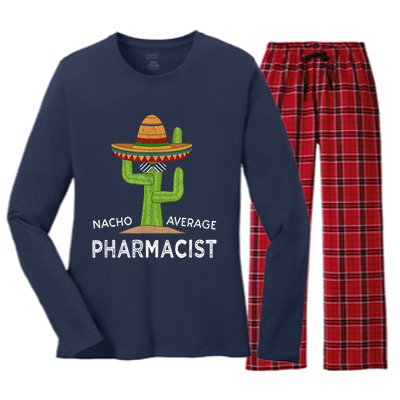 Fun Pharmacy Humor Saying | Funny Pharmacist Women's Long Sleeve Flannel Pajama Set 