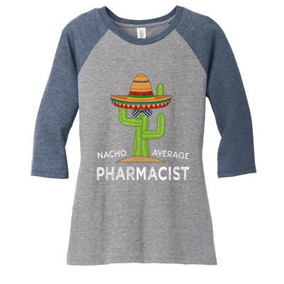 Fun Pharmacy Humor Saying | Funny Pharmacist Women's Tri-Blend 3/4-Sleeve Raglan Shirt