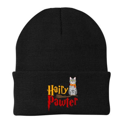 FUNNY Pun Hairy Pawter TShirt Wizard Gift For Cat Lovers Beanie