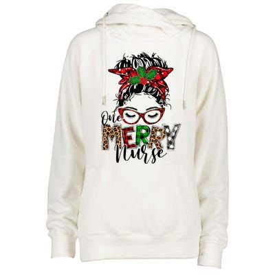 Festive Plaid Holiday PJs for Busy School Nurses Womens Funnel Neck Pullover Hood