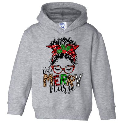 Festive Plaid Holiday PJs for Busy School Nurses Toddler Hoodie