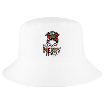 Festive Plaid Holiday PJs for Busy School Nurses Cool Comfort Performance Bucket Hat